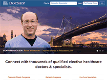 Tablet Screenshot of docshop.com